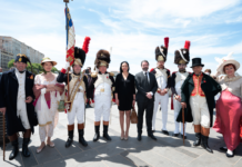 La famille de Napoléon de passage à Marseille