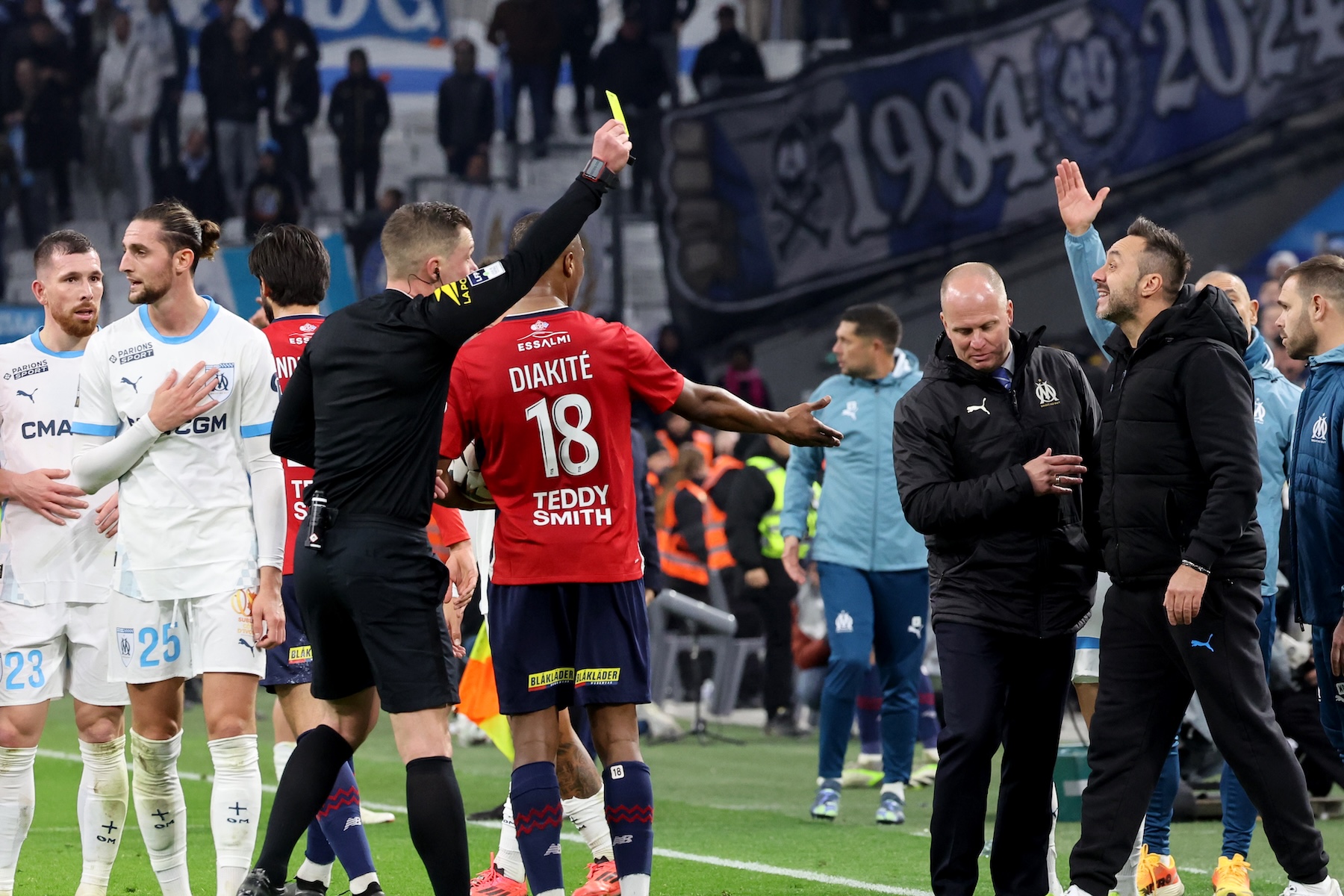 OM arbitre De Zerbi