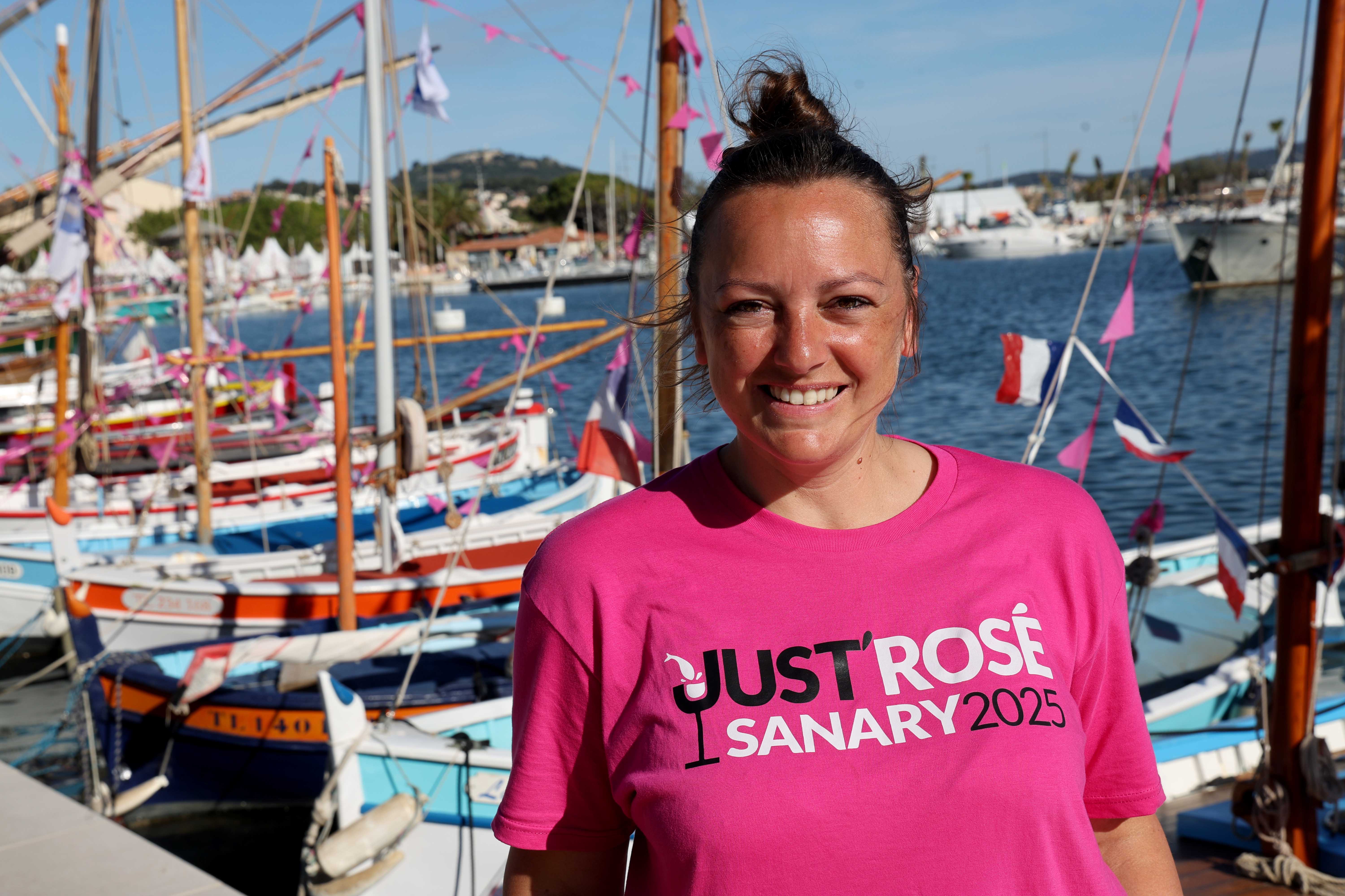 Caroline Camus, présidente de Just’ Sanary, association organisatrice de l’événement 