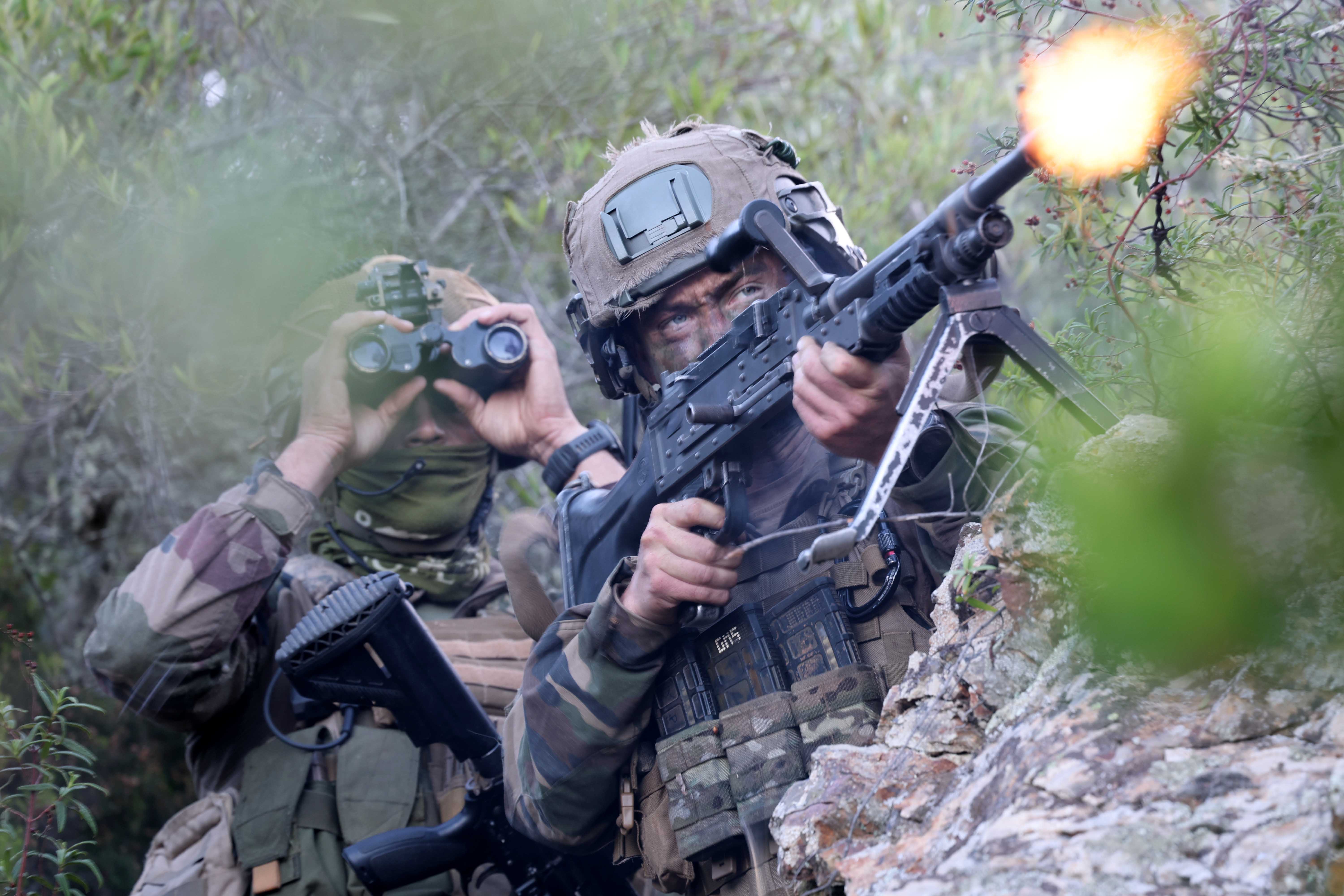 Un exercice majeur dans les collines corses