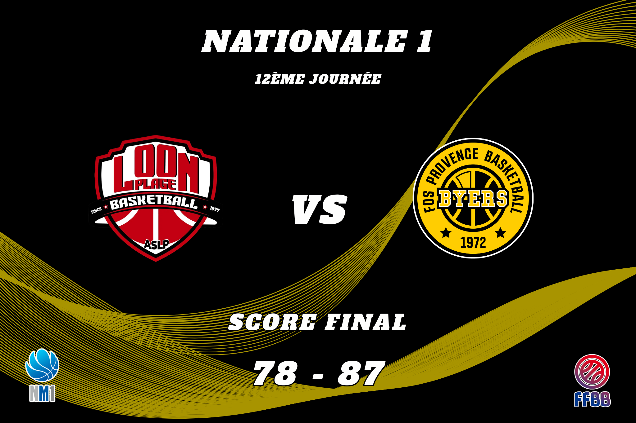 NM1 – Fos Provence s’impose avec autorité et rejoint la tête