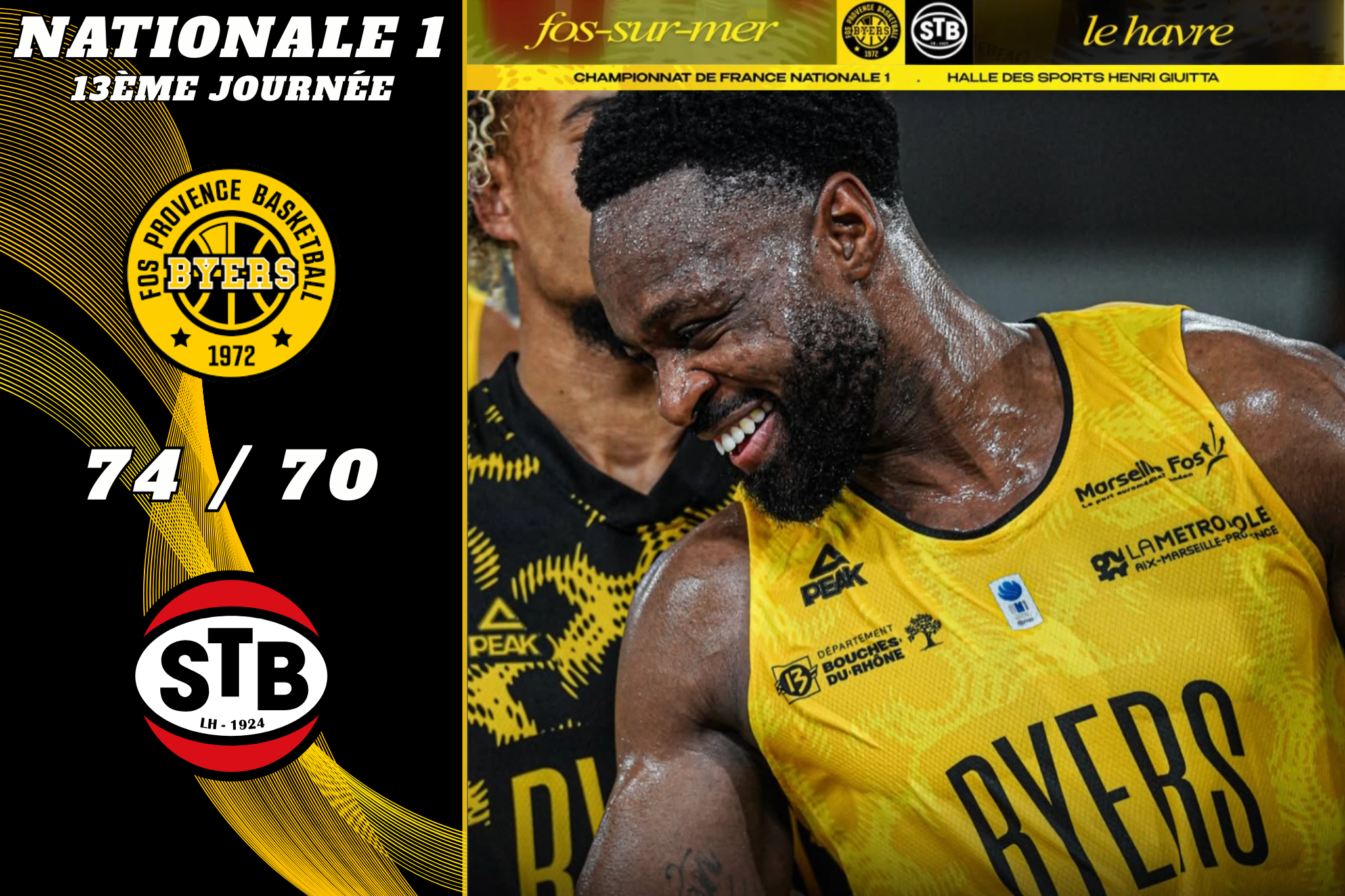 NM1 – Fos Provence s’offre Le Havre et boucle la phase aller en patron