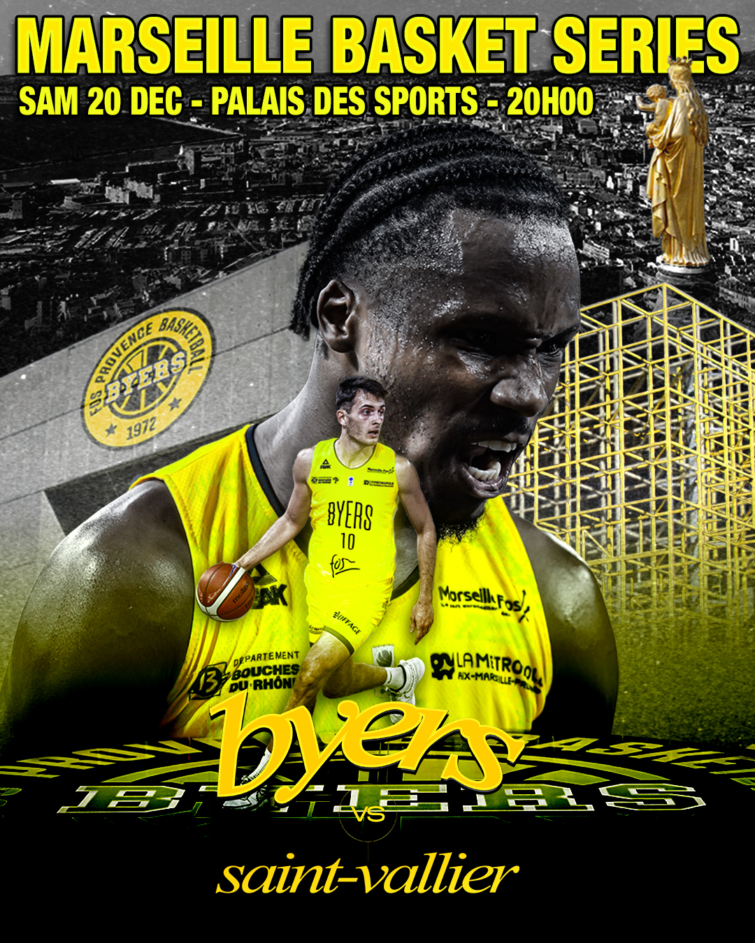 MARSEILLE CHRISTMAS GAME :Le grand show du basket fait son retour au Palais des Sports