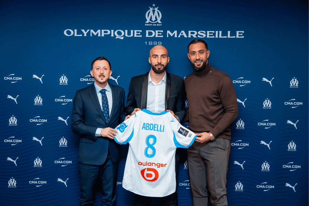 Abdelli est arrivé à Marseille.